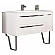 Тумба с умывальником Акватон Блент 1A1659K2BL010 100 см белая
