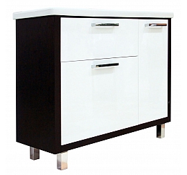 Тумба с умывальником Акватон Брайтон 1A1860K0BR500 80 см с корзиной для белья