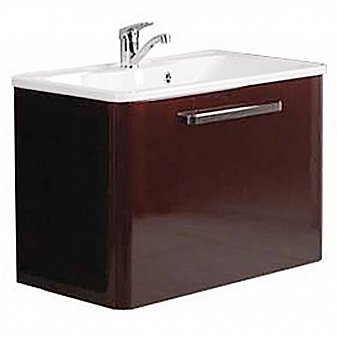 Тумба с умывальником Акватон Валенсия 1A1236K0VA340 75 см гранат