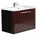 Тумба с умывальником Акватон Валенсия 1A1236K0VA340 75 см гранат