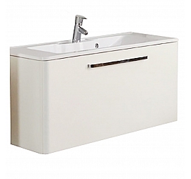Тумба с умывальником Акватон Валенсия 1A1237K0VAG30 110 см белая