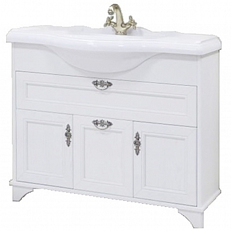 Тумба с умывальником Акватон Идель 1A1956K1IDM70 85 см дуб белый