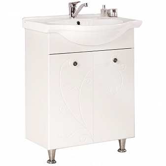 Тумба с умывальником Акватон Лиана 1A1631K0LL010 60 см