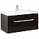 Тумба с умывальником Акватон Мадрид 1A1268K0MA950 80 см черная