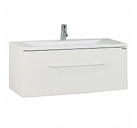 Тумба с умывальником Акватон Мадрид 1A1269K0MA010 100 см белая