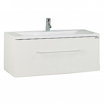 Тумба с умывальником Акватон Мадрид 1A1687K1MA010 120 см белая