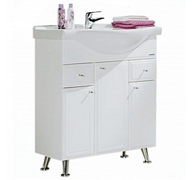 Тумба с умывальником Акватон Майами 1A0565K0MM010 75 см