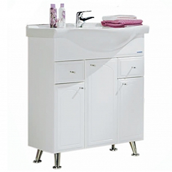 Тумба с умывальником Акватон Майами 1A0565K0MM010 75 см