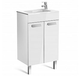 Тумба с умывальником Roca Debba ZRU9302710 50 см белая