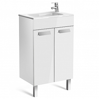 Тумба с умывальником Roca Debba ZRU9302710 50 см белая