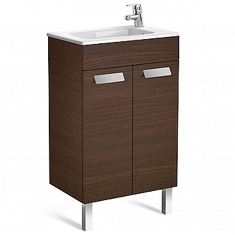 Тумба с умывальником Roca Debba ZRU9302709 50 см венге