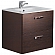 Тумба с умывальником Roca Victoria Nord ZRU9000027 60 см венге