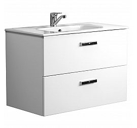 Тумба с умывальником Roca Victoria Nord Ice Edition ZRU9302731 80 см