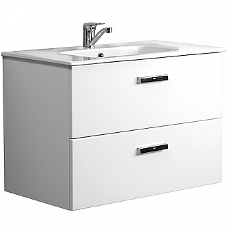 Тумба с умывальником Roca Victoria Nord Ice Edition ZRU9302731 80 см