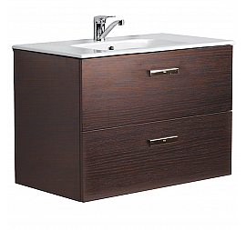 Тумба с умывальником Roca Victoria Nord ZRU9000031 80 см венге