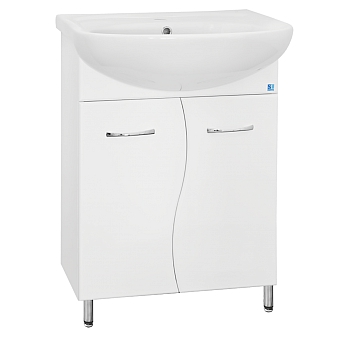 Тумба с умывальником Style Line Эко Волна №12 60 см