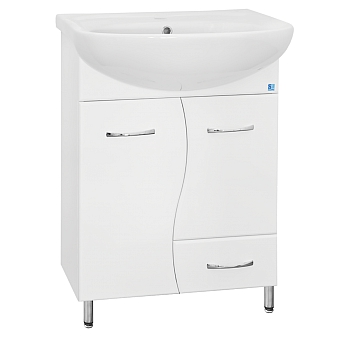 Тумба с умывальником Style Line Эко Волна №13 55 см