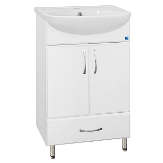 Тумба с умывальником Style Line Эко Волна №9/1Б 55 см