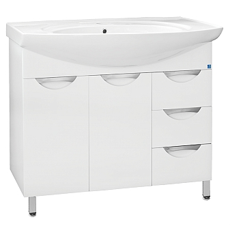 Тумба с умывальником Style Line Жасмин 100 см