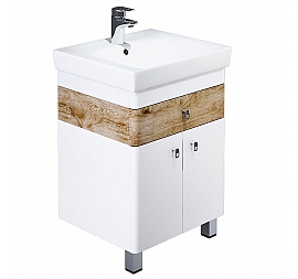 Тумба с умывальником Iddis Carlow CAR55W2i95 55 см