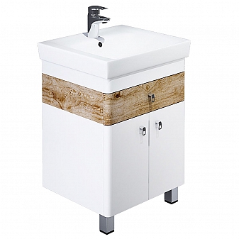 Тумба с умывальником Iddis Carlow CAR55W2i95 55 см