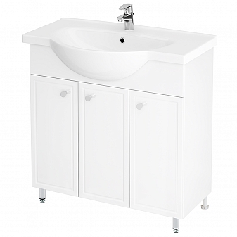 Тумба с умывальником Cersanit Sido SU-SIDO-NATI80 80 см