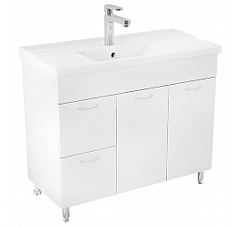 Тумба с умывальником Triton Джуно 100 см левая