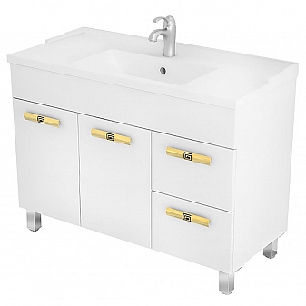 Тумба с умывальником Triton Родос 80 см правая