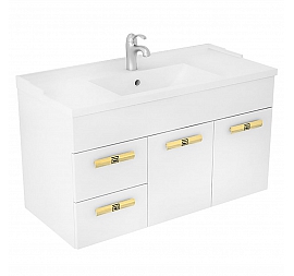 Тумба с умывальником Triton Родос 100 см левая