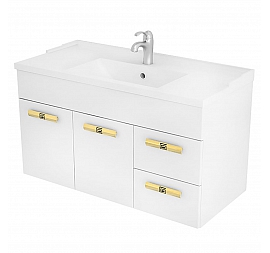 Тумба с умывальником Triton Родос 100 см правая