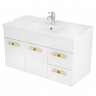 Тумба с умывальником Triton Родос 100 см правая