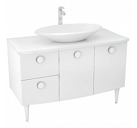 Тумба с умывальником Triton Лира 115 см левая