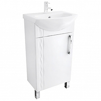 Тумба с умывальником Triton Кристи 45 см левая