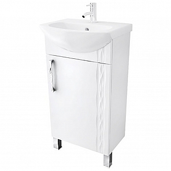 Тумба с умывальником Triton Кристи 45 см правая