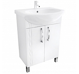 Тумба с умывальником Triton Кристи 65 см