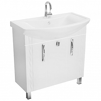 Тумба с умывальником Triton Кристи 80 см