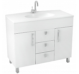 Тумба с умывальником Triton Кристи 100 см