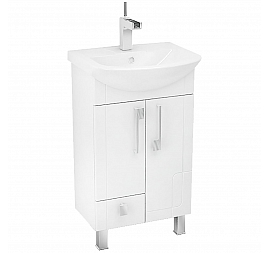 Тумба с умывальником Triton Диана 50 см с ящиком левая