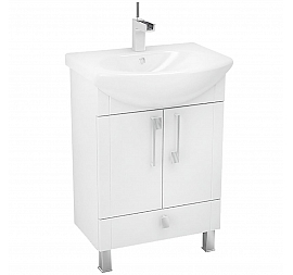 Тумба с умывальником Triton Диана 60 см с ящиком