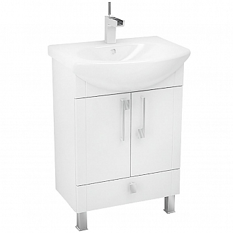 Тумба с умывальником Triton Диана 60 см с ящиком