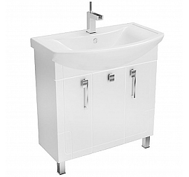 Тумба с умывальником Triton Диана 80 см