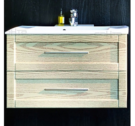 Тумба с умывальником Санта Венера 100 см дуб бежевый