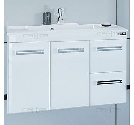 Тумба с умывальником Санта Меркурий 209004 80 см