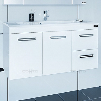 Тумба с умывальником Санта Меркурий 209006 100 см