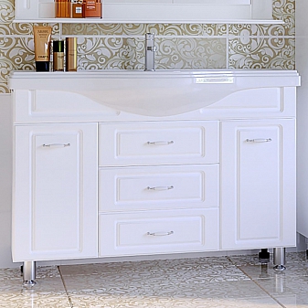 Тумба с умывальником Санта Монарх 700106 120 см