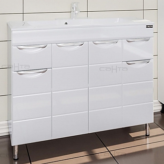 Тумба с умывальником Санта Родос 206016 100 см