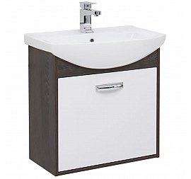 Тумба с умывальником Aquanet Грейс 65 см 1 ящик дуб кантенбери/белый