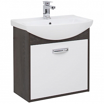 Тумба с умывальником Aquanet Грейс 65 см 1 ящик дуб кантенбери/белый