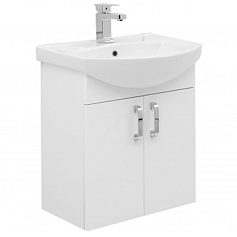 Тумба с умывальником Aquanet Ирис 60 см