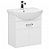 Тумба с умывальником Aquanet Ирис 60 см с ящиком